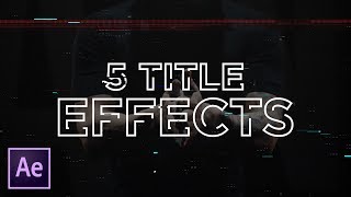 After Effects Simple Line Text Reveal Intro Animation Tutorial [upl. by Aicilet]