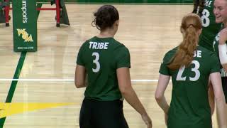 William amp Mary Volleyball TV Melt vs George Mason [upl. by Lerej977]