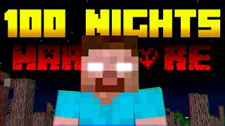 100 Nights with HEROBRINE in Minecraft Hardcore [upl. by Nicolis421]