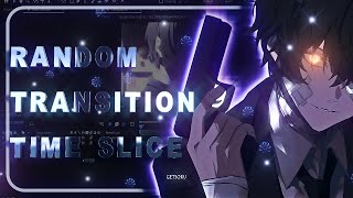 Random Transition 5 With Timeslice  After Effects AMV Tutorial [upl. by Bonis]