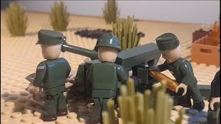 Cobi Stopmotion Battle of Tobruk [upl. by Aidroc823]