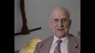 Nelson Goodman Interview 1989  Induction Worldmaking Symbols amp Art [upl. by Kcirednek963]