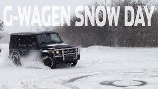 Mercedes GWagen Donuts and Hill Climb [upl. by Chiang]