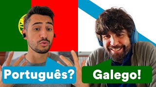 Um PORTUGUÊS consegue falar GALEGO [upl. by Arraeic]