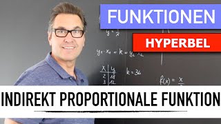 Was ist eine indirekt proportionale Funktion  Proportionalitätsfaktor  Reziprok  Hyperbel [upl. by Niltak631]