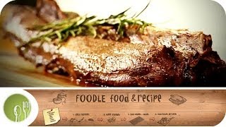 Der perfekte Rehrücken vom Profikoch I Foodle  Food amp Recipe [upl. by Suiddaht]