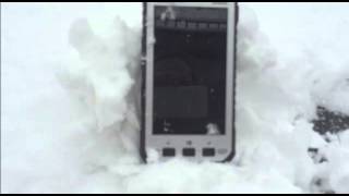 Panasonic Toughpad FZE1 amp X1  IN SNOW  Minus 5 Grad quotCquot Full Ruggedized [upl. by Navek]