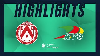 KV Kortrijk – KV Oostende hoogtepunten [upl. by Guy]