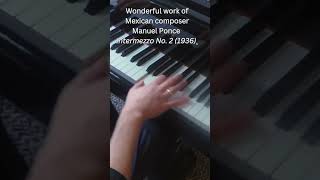 M Ponce Intermezzo no2 manuelponce intermezzo pianosolo markostuparevic [upl. by Penney]