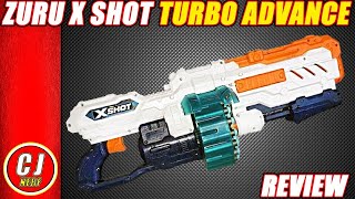 Zuru X Shot Turbo Advance  2018  40 Round Capacity MONSTER Review [upl. by Royden340]