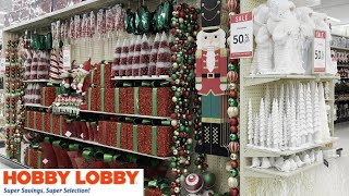 NEW AT Hobby Lobby Christmas 2024 Shopping shop with me Hobby lobby shoppingstore walkthrough [upl. by Nauqed]