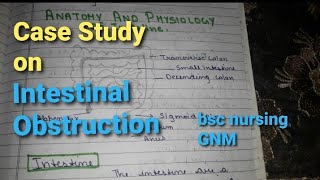 Intestinal Obstruction Case Study nursingcriteria nursingcareplan [upl. by Olga]