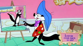 Louvre Come Back to Me 1962 Looney Tunes Pepe Le Pew Cartoon Short Film  Review [upl. by Zabrine867]