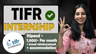 TIFR Summer Research Programme 2024 I Stipend  7000  Accommodation  travel reimbursement [upl. by Ahseid]