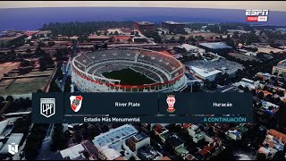 River Plate vs Huracán ● Copa de la liga Profesional 2024 ● PES 2021 [upl. by Llorrad]