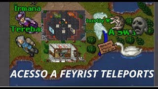 ENTRANDO EM FEYRIST  FINAL DO ACESSO  TELEPORTS [upl. by Aiselad]