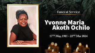 Honouring the life of Yvonne Akoth Ochilo  Delta Media Group [upl. by Monjo]