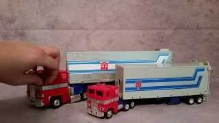 Optimus Prime  G1 vs MP10 Masterpiece Transformers Review [upl. by Tisha]