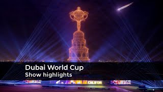 Dubai World Cup 2024 Closing Ceremony  Multimedia show highlights [upl. by Brookner719]