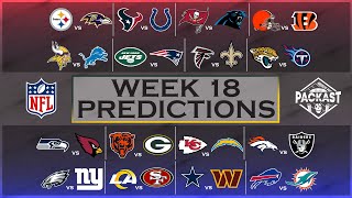 Who is Going to the Playoffs NFL Week 18 Predictions [upl. by Maltzman]