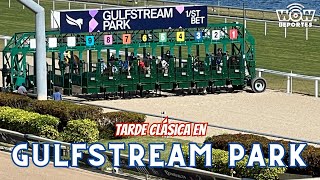 Tarde clásica en Gulfstream Park  Análisis EN VVO [upl. by Azeria]