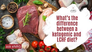 Ketogenic vs LCHF diet [upl. by Llorre]