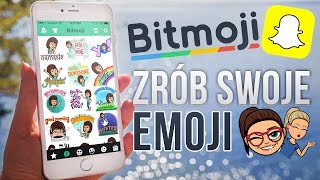 Zrób swoje Emoji czyli Bitmoji dla Snapchata [upl. by Ylaek]