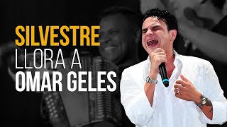 Silvestre Dangond llora a Omar Geles y le canta A Blanco y Negro  quotGracias mi negroquot [upl. by Eolhc477]