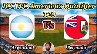 Argentina vs Bermuda  Match 1  ICC Mens T20 World Cup Americas Sub Regional Qualifier [upl. by Dare]