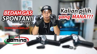 REVIEW Bedah gas Spontan tommaselli by domino universal vespa made in italy [upl. by Tesil]