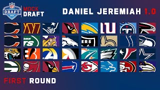 2024 FULL First Round Mock Draft Daniel Jeremiah 10 [upl. by Koehler]