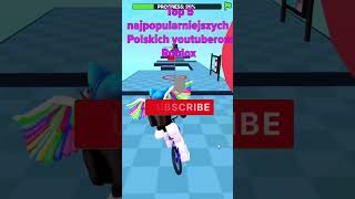 Top 5 najpopularniejszych polskich youtuberow Roblox roblox [upl. by Lamrouex]