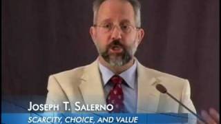 Fundamentals of Economic Analysis Lecture 1 Scarcity Choice and Value  Joseph T Salerno [upl. by Eada]