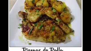 PIERNAS DE POLLO HORNEADAS EN SALSA VERDE [upl. by Nats]