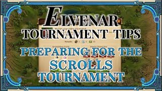 Elvenar Tournament Tips  Preparing for the Scrolls Tournament [upl. by Eixor]