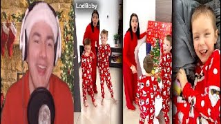 Sli React Ladbabys Surprising my wife with the Worlds Biggest Advent calendar 😋🎄 [upl. by Lovett]