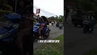 L 300 vs truk canter box dangdut music dangdutkoplo trukmania [upl. by Lemej]