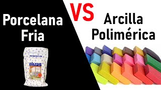 💖👍 Diferencia entre PORCELANA FRIA y ARCILLA POLIMÉRICA mejor material para modelar figuras [upl. by Riaj731]