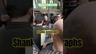 Pink Floyds Roger Waters Signing Autographs In london shanks Autographs [upl. by Faruq]