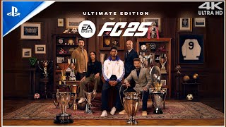 EA SPORTS FC 25 FIRST GAMEPLAY PS5 4K 60 FPS [upl. by Latrena]