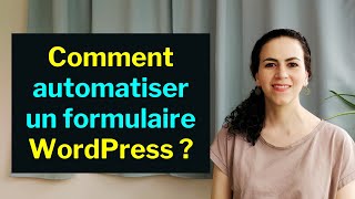 Formulaire de contact WordPress dans la base de données [upl. by Odlanir]