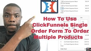 How To Add Multiple Products On Clickfunnels Single Order Form [upl. by Constantina]