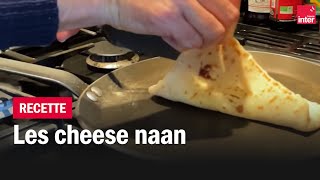 🫓 CHEESE NAAN 🫓 Les recettes de FrançoisRégis Gaudry [upl. by Netfa366]