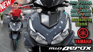 Yamaha Aerox 155 Ang Angas din ng Dating Very Aggressive din Talaga ng Kanyang Design [upl. by Jolyn975]