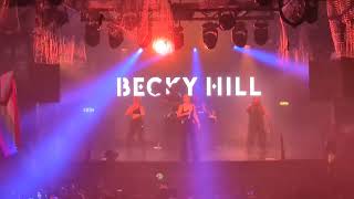 Becky Hill Performing quotRight Herequot Live  Heaven London [upl. by Kelby804]