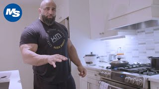 What Bodybuilders Eat PreWorkout  Fouad Abiads GoTo Meal Before Workouts [upl. by Hcire77]