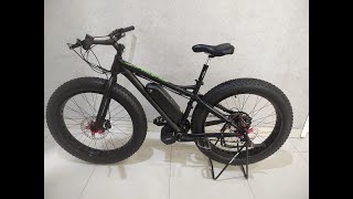 BH BIG FOOT ELECTRIC BIKE WITH MID DRIVE BAFANG BBSHD 1000W [upl. by Jyoti]