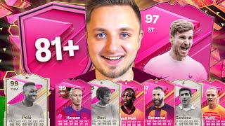 UNENDLICH 81 PLAYER PICKS amp BIG WIN von EA 😱🤑  FC 24 Ultimate Team [upl. by Hiett]