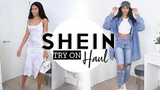 YESS ANOTHER SHEIN TRY ON HAUL  DISCOUNT CODE  Shaunnies Life [upl. by Sumer]