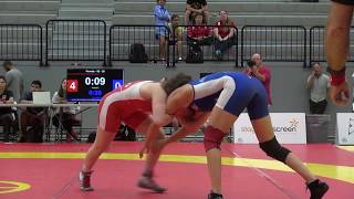 2017 Canada Cup WW55kg Amy Bellavia Dinos vs Hannah Taylor Brock [upl. by Alten]